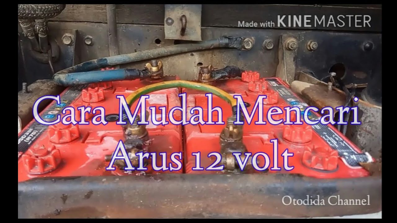 Cara Mencari Arus 12 Volt/Merakit Arus 12 Volt Buat Tip & Lampu