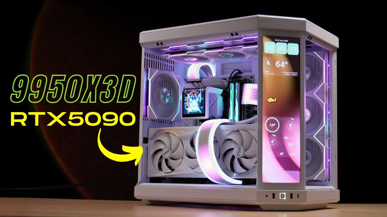 All-White, All-Maxed: HYTE Y70 TI Build Goes Wild