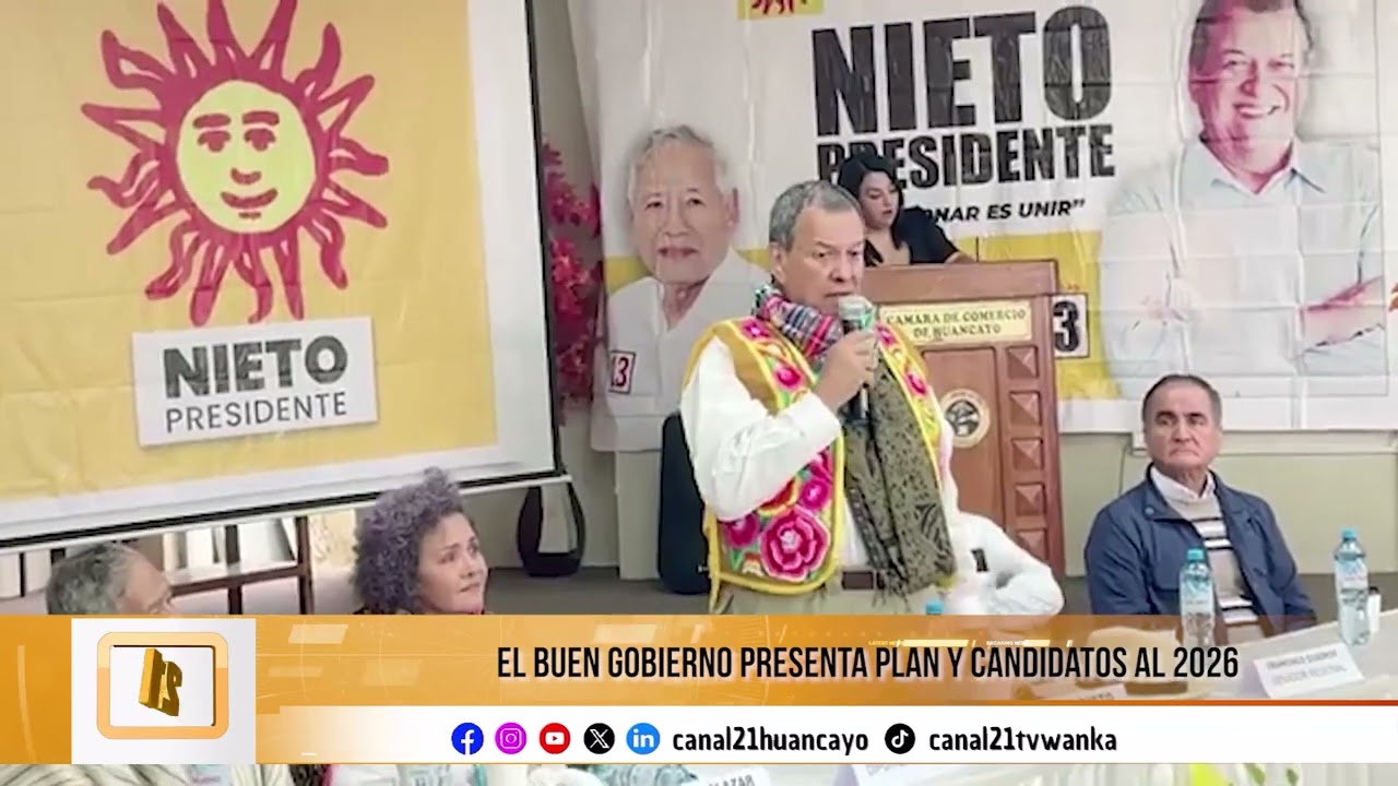 El Buen Gobierno presenta plan para elecciones 2026