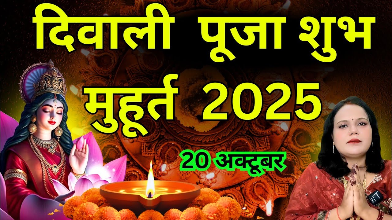 दिवाली पूजा का शुभ मुहूर्त 2025 Diwali Puja Muhurt 2025 