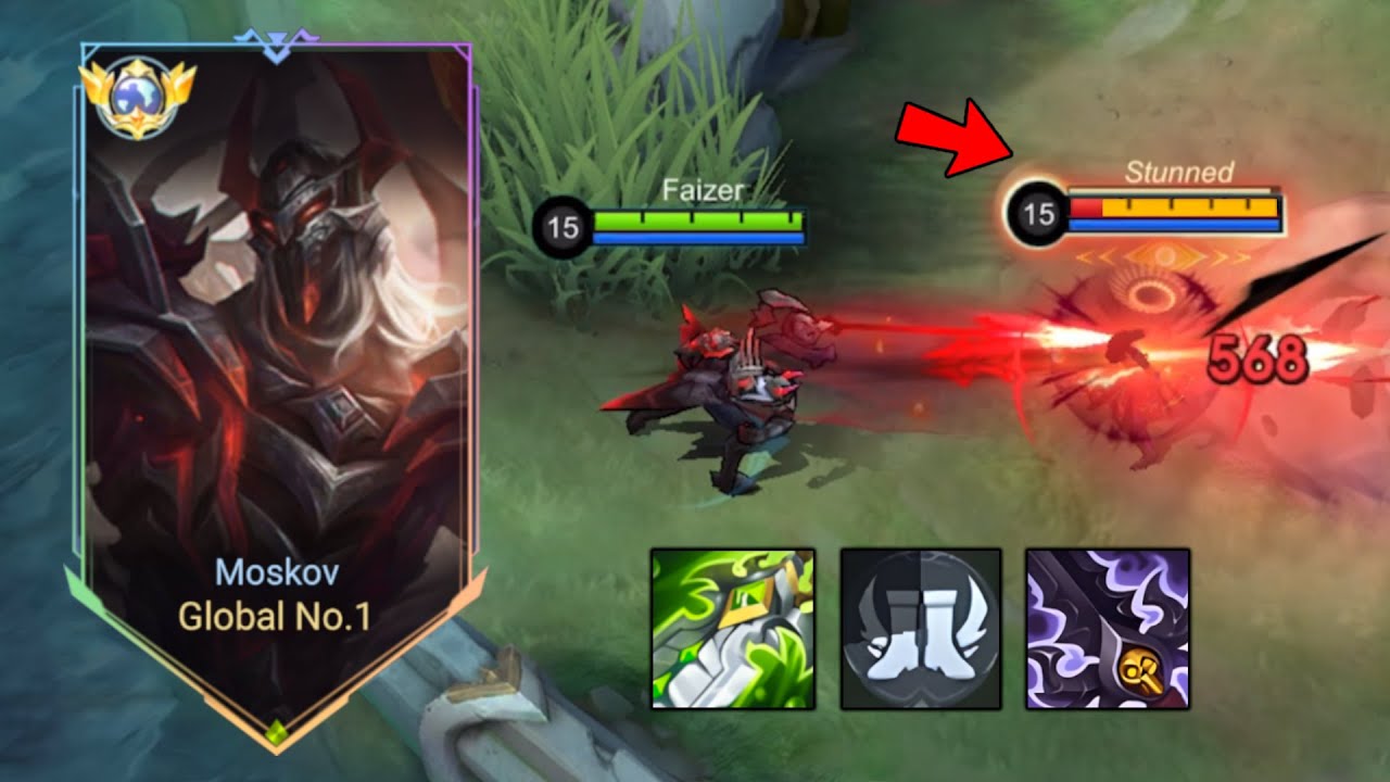 WTF DAMAGE!! MOSKOV NEW BEST 1 HIT BUILD 2024