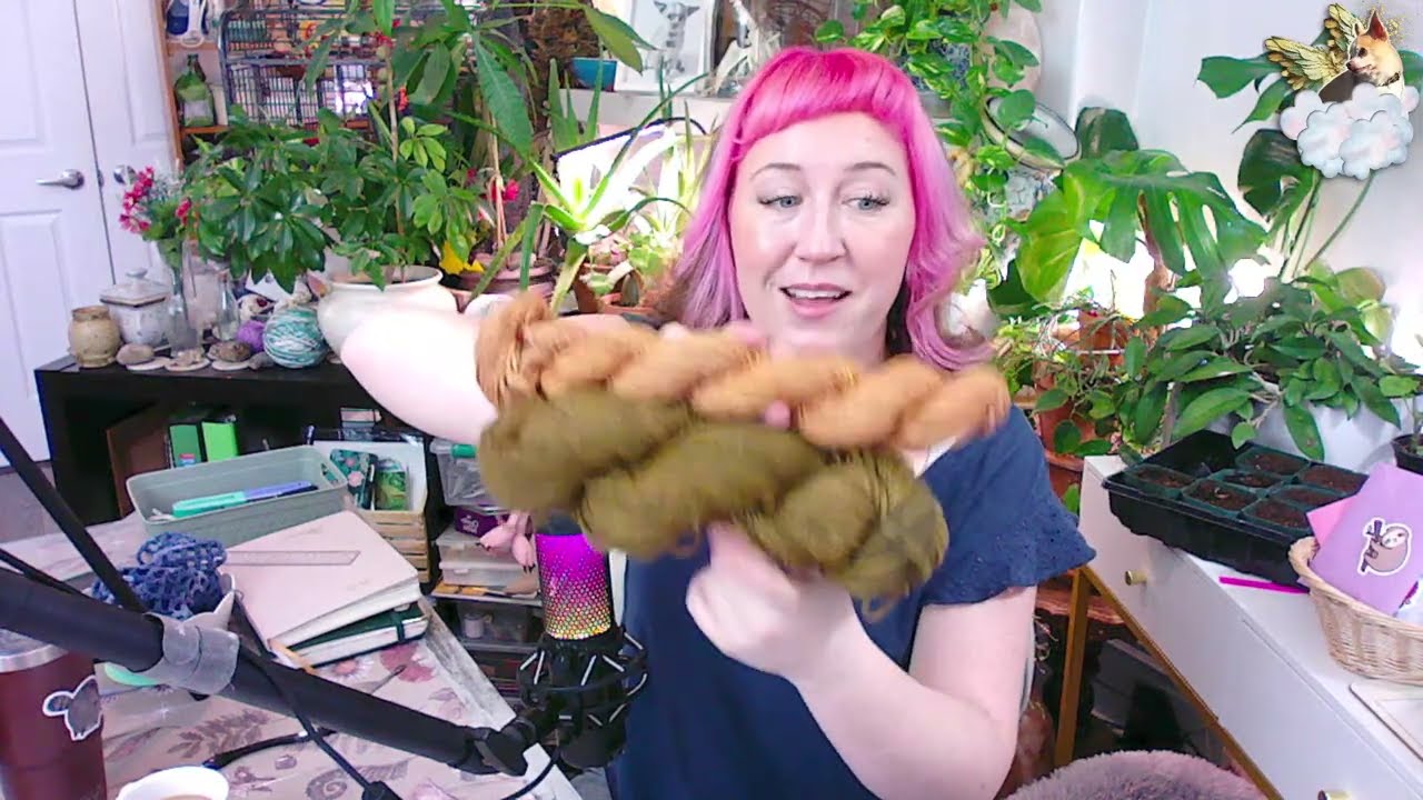 LIVE CROCHET & chat: working on a crochet fruit hammock! 🧶 Last Minute Laura