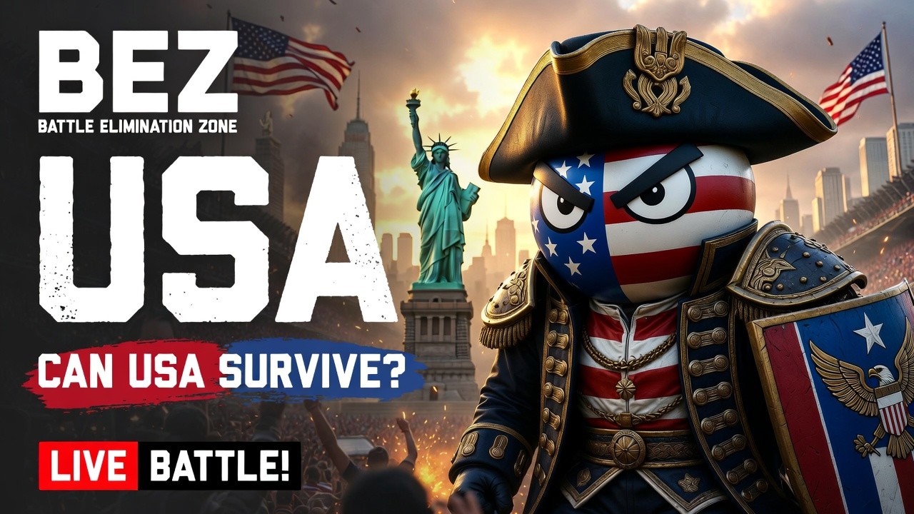 🔴 LIVE: 195 Countries Battle Until One Flag Survives! 🌍