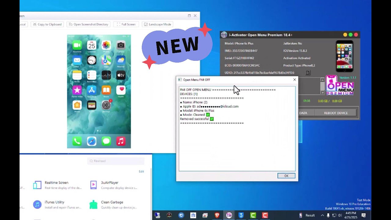 (New) i Activator Open Menu Premium Tool 2025 (iOS 18 5+) iPhone/iPad All Models Supports All iOS💻