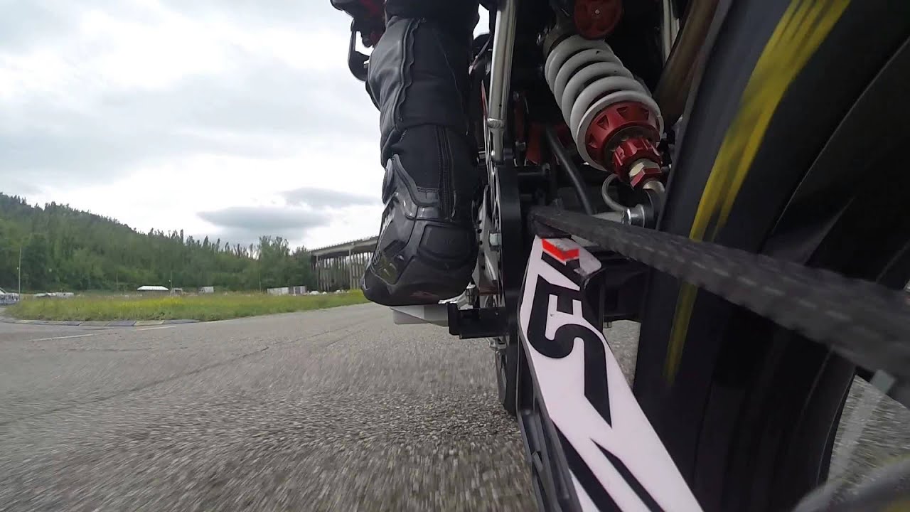 pitbike yes rioveggio giro di pista con nicolo falcone