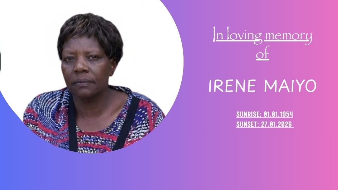 IN LOVING MEMORY OF IRENE MAIYO