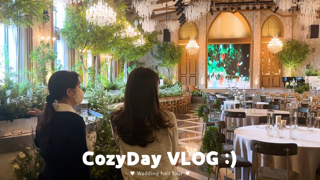 ENG) 예약 전쟁 속 웨딩홀 투어&계약(체크리스트&꿀팁!)🕊️ 드디어 굿즈 샘플 제작! 알리로 직구 성공? 믹서기로만 만드는 신기한 스페인 음식 | 예비부부 vlog