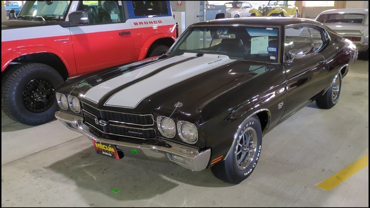 1970 Chevrolet SS 454 LS6 M22 4 Spd Bid $130,000 Auction Restored 70 Chevy No Paperwork/Build Sheet