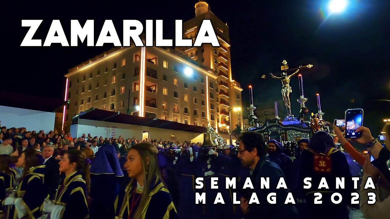 Zamarilla | Procesión | Jueves Santo | Semana Santa Málaga 2023 | Holy Week | Malaga, Spain [4K]