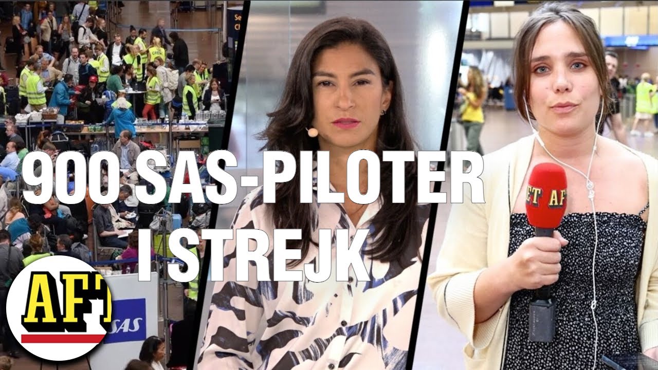 900 SAS-piloter i strejk - så påverkas ditt resande