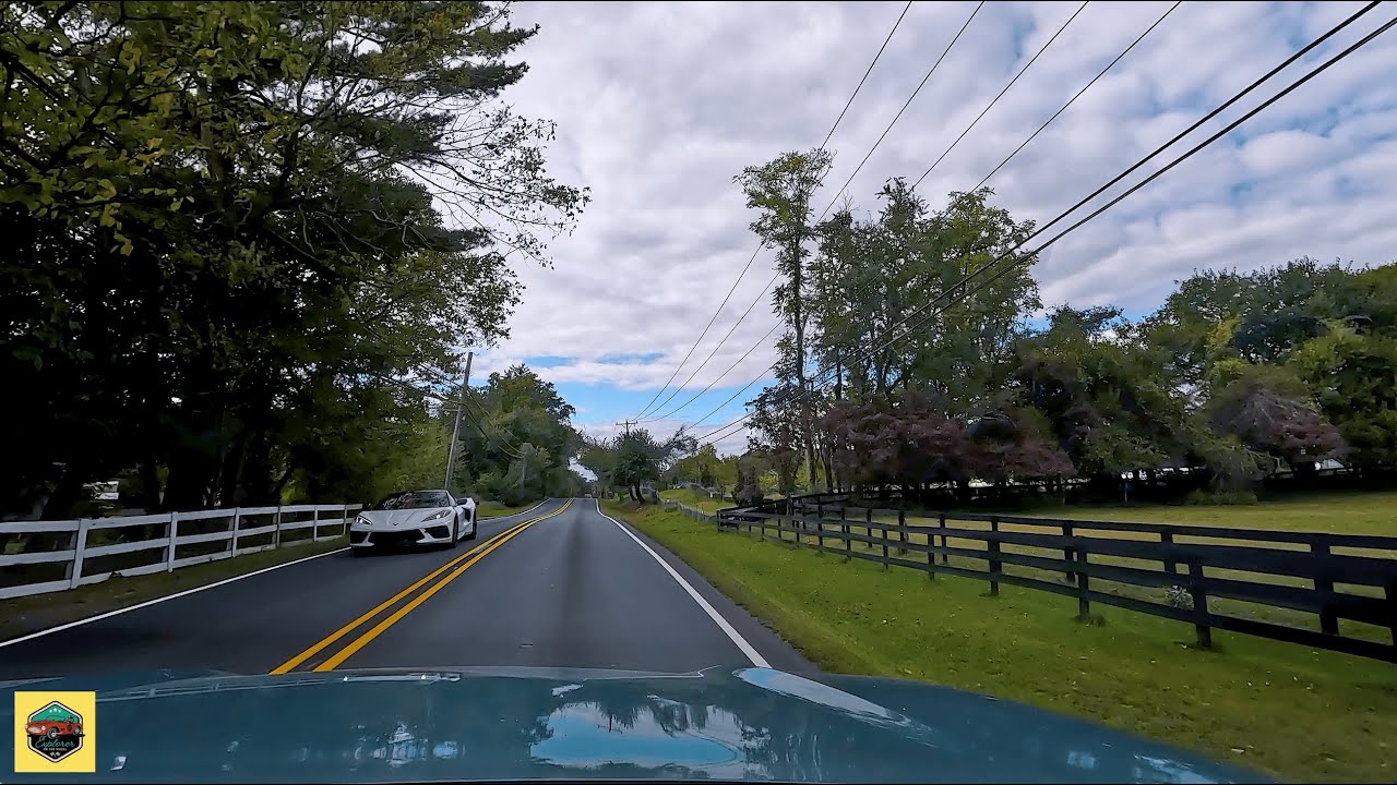 Great Falls Park Virginia Road Trip - Car Driving Street View