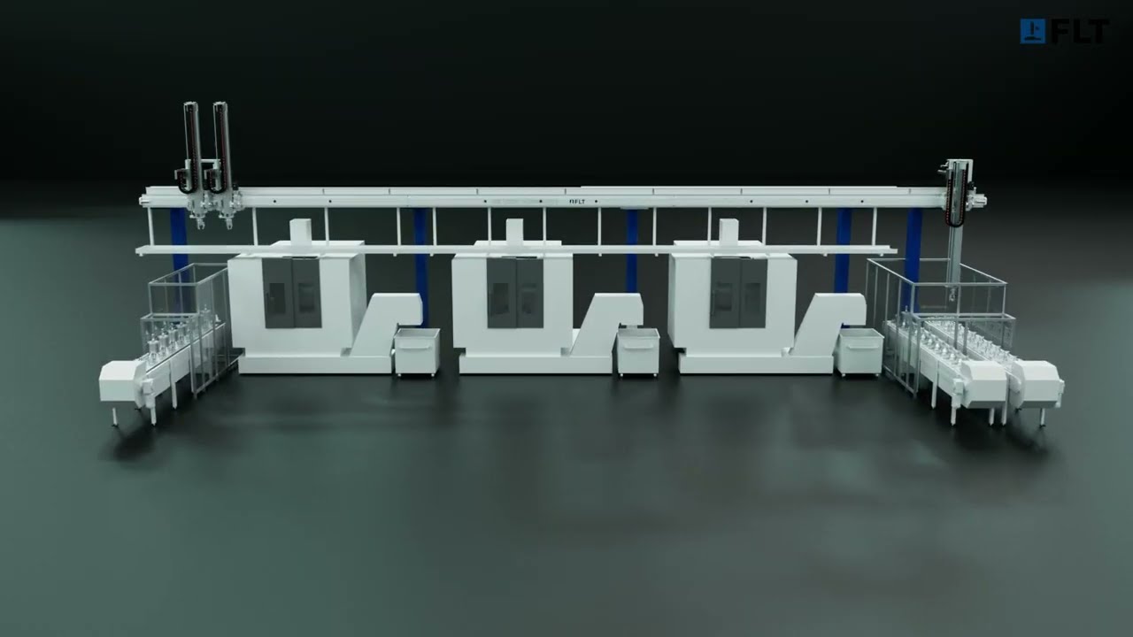Smarte Funktionen f&uuml;r eine smarte Produktion - mit Portalrobotern von FLT