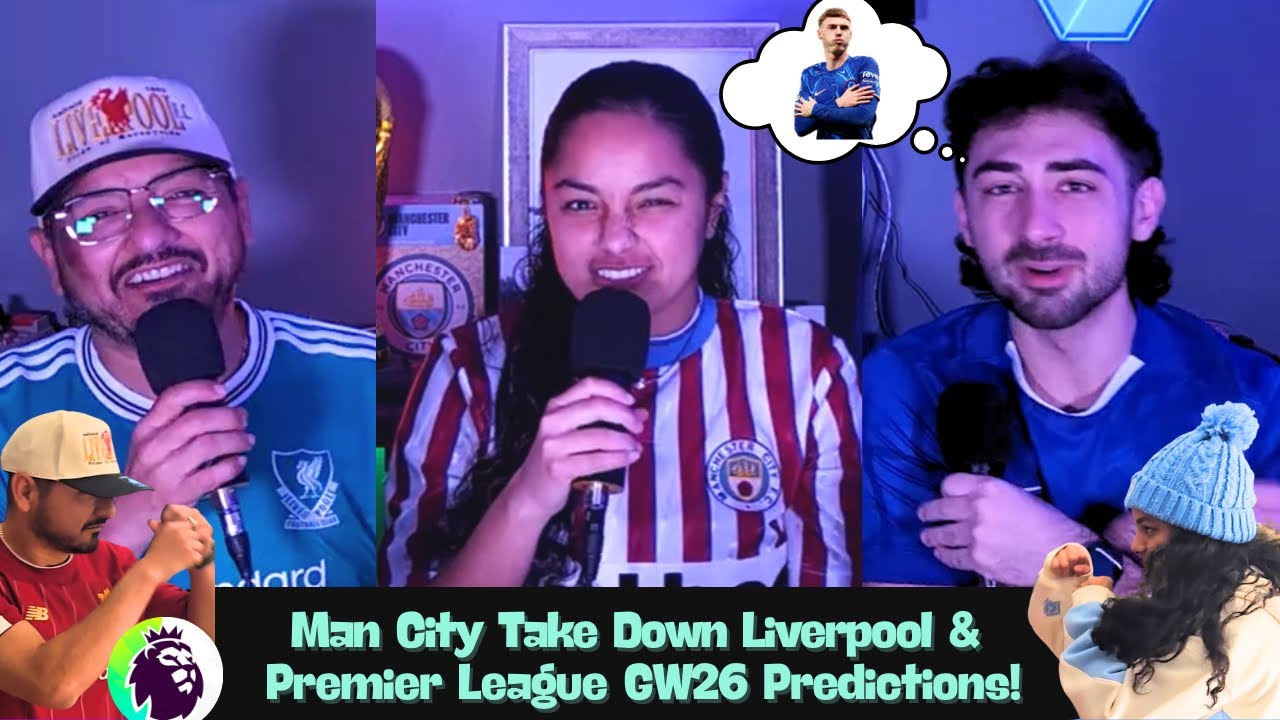 Liverpool FALL to Man City | Gameweek 26 Predictions & Arsenal Double Gameweek FPL Picks!