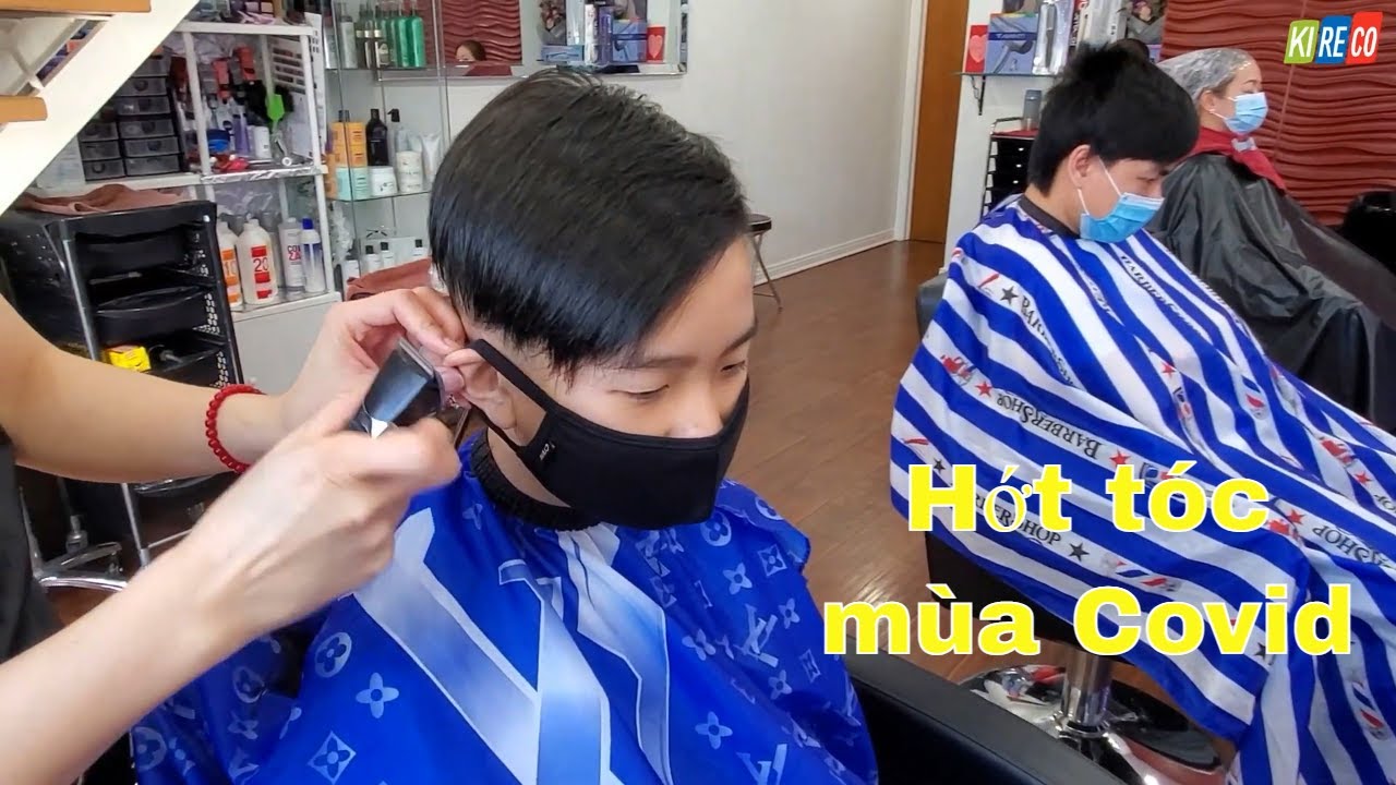 Cả nhà KIRECO lấy hẹn cùng nhau đi hớt tóc | Review một nơi hớt tóc rất đẹp tại Montreal - Salon EM