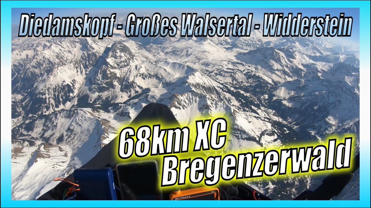 XC Paragliding | 68km Diedamskopf