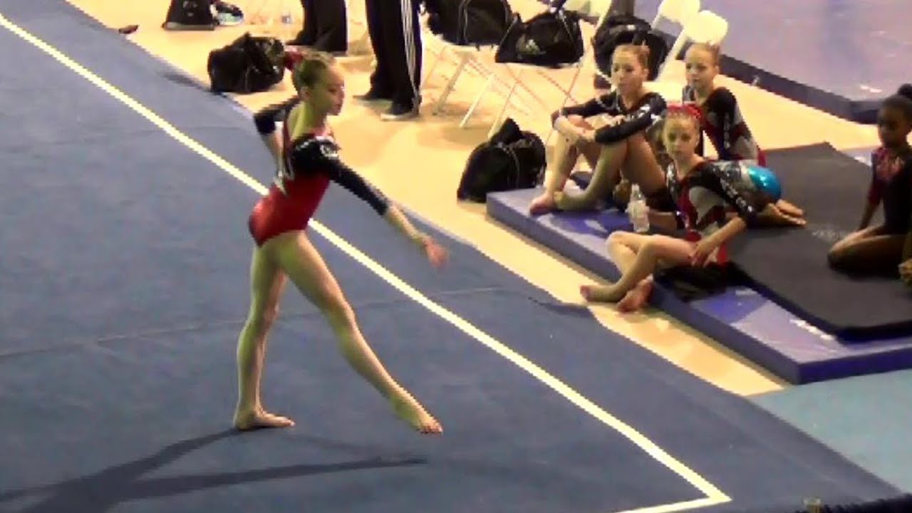 Whitney Bjerken | 6th Level 7 Gymnastics Meet | All Around Champion