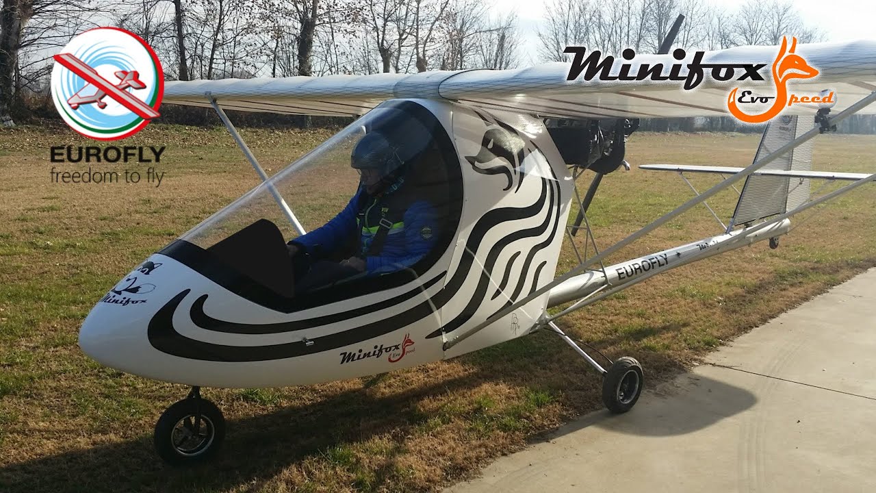 Minifox Evo Speed - Smart single seat microlight