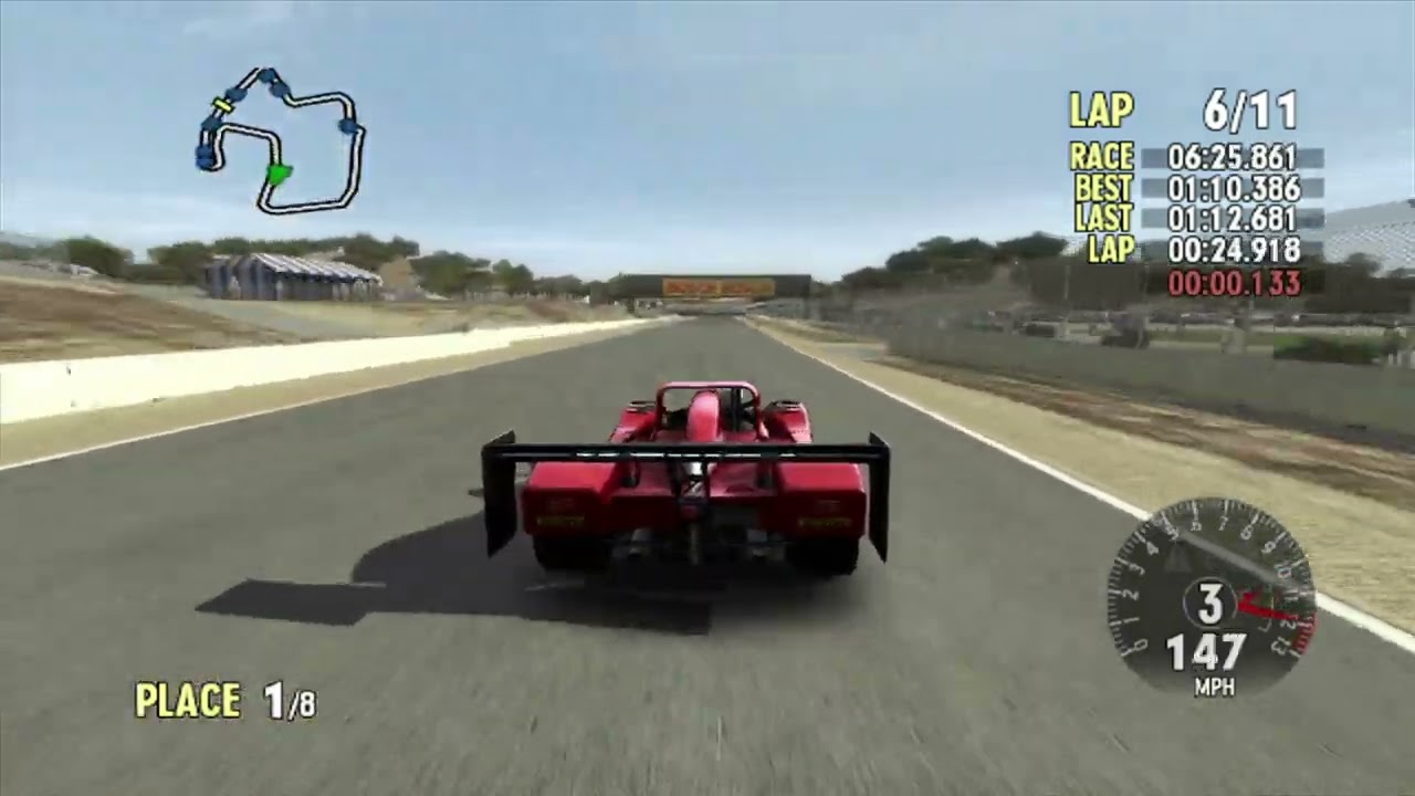 Forza Motorsport [2005] (Laguna Seca | P1 | #12 F333 SP | 13:02.286)