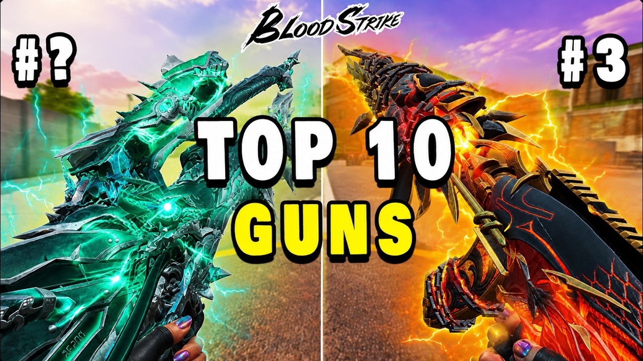 TOP 10 BEST META Guns in Blood Strike Season 18