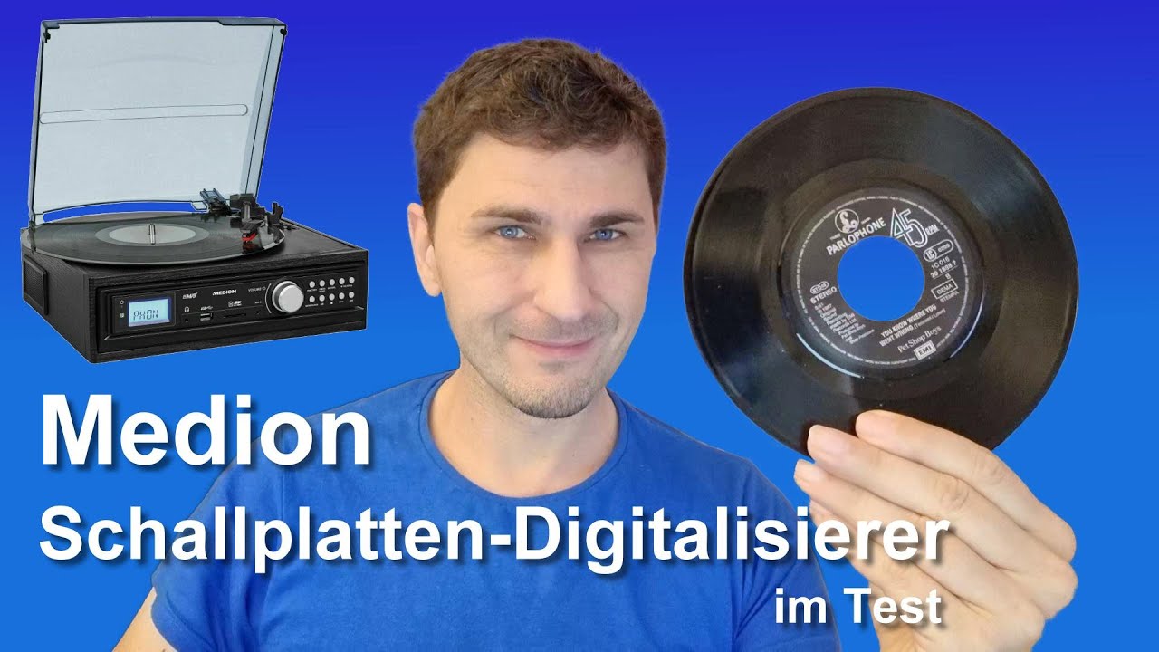 Medion Schallplatten- und Kassettendigitalisierer (MD43142) im Test
