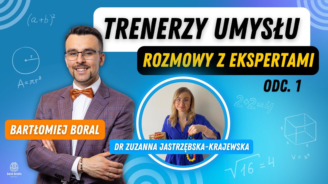 Matematyka wspomagana wyobraźnią- rozmowa z dr. Zuzanną Jastrzębską-Krajewską [S2O1]