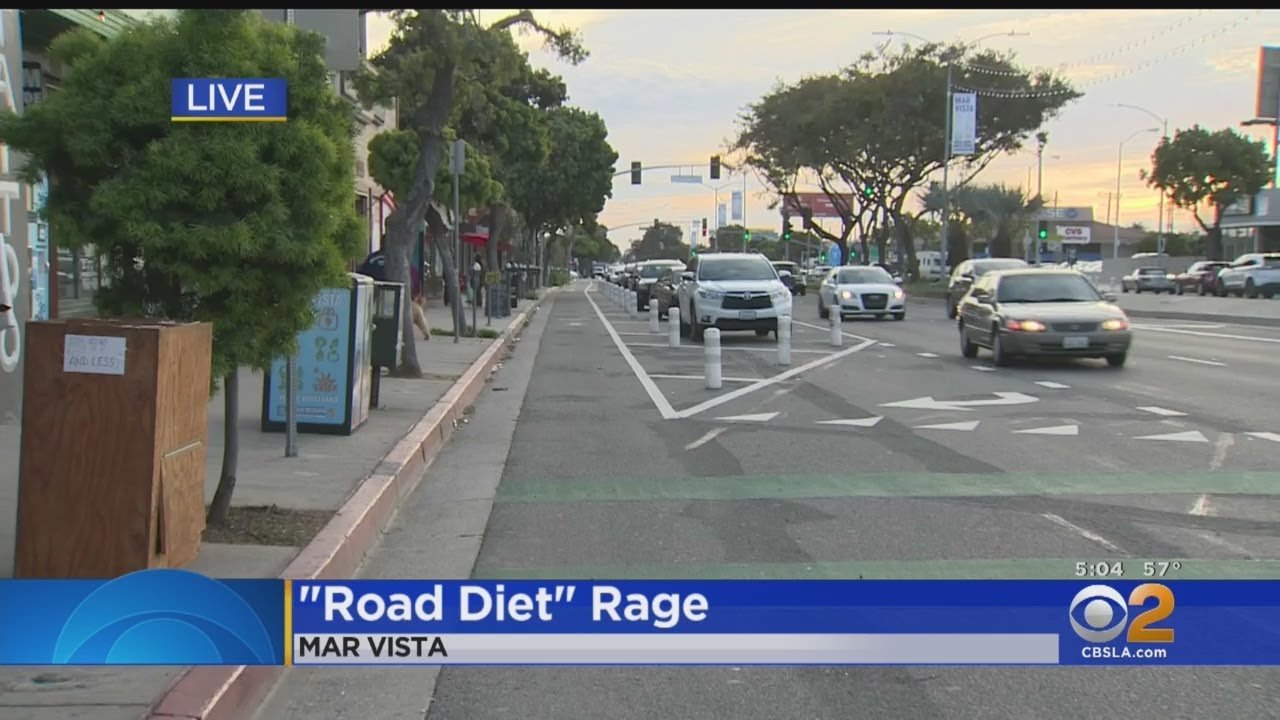 Stay In Your Lane: Fight Over 'Road Diet' In Mar Vista Intensifies