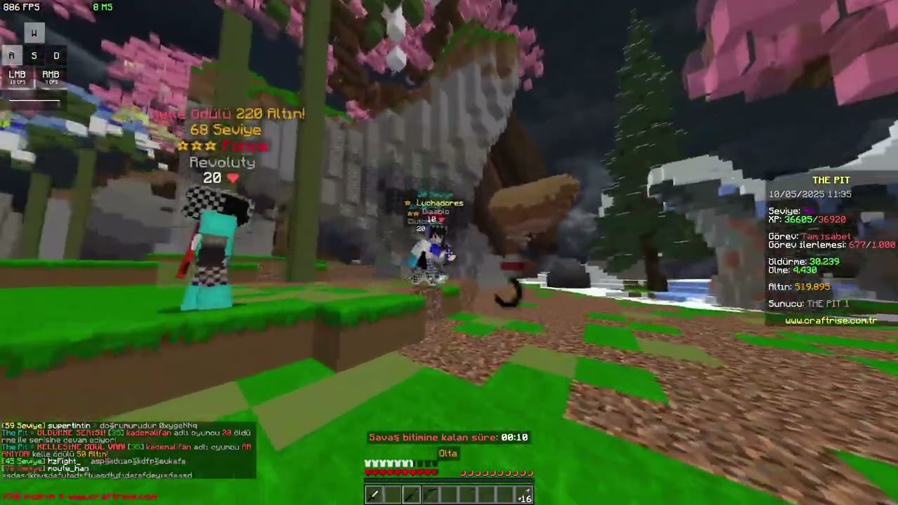 olur mu yeniden? & craftrise the pit