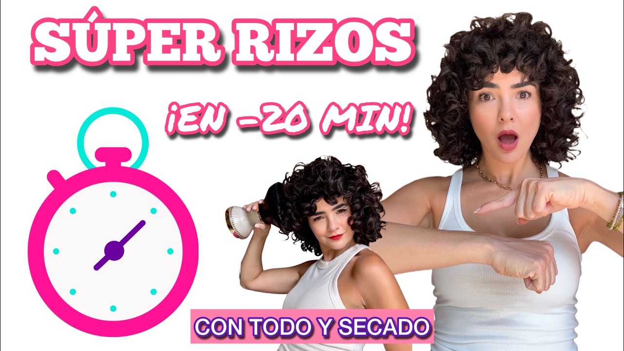 ✨ ¡Rizos definidos en menos de 20 minutos! Seca, define y sal como de salón ✨