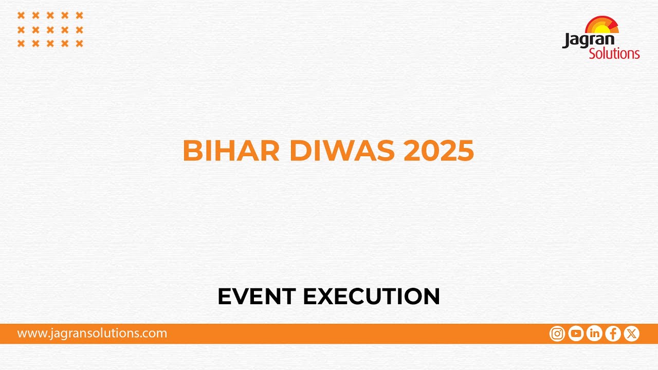 Bihar Diwas 2025| Event Execution| Jagran Solutions| Government of Bihar