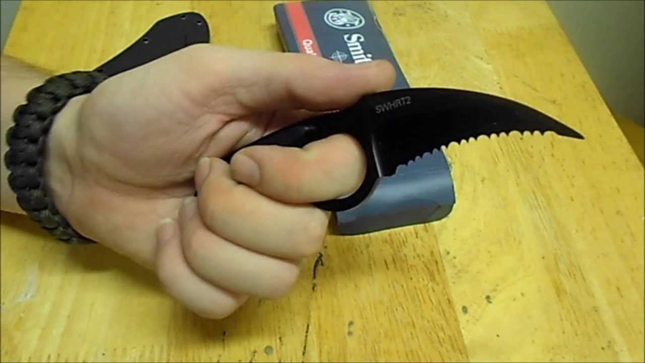 Smith & wesson H R T  Knife Review