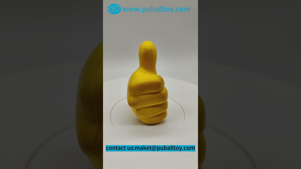 Pu Foam Thumbs Up Sign Anti Stress Ball – Squeeze Away Stress Anytime, Anywhere