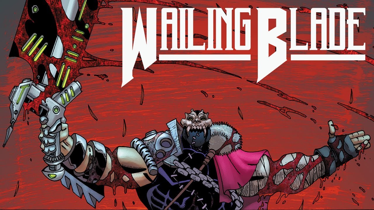 WAILING BLADE Teaser Trailer - Brutal, Bloody Dark Fantasy from ComixTribe [2019 Comic Book Series]