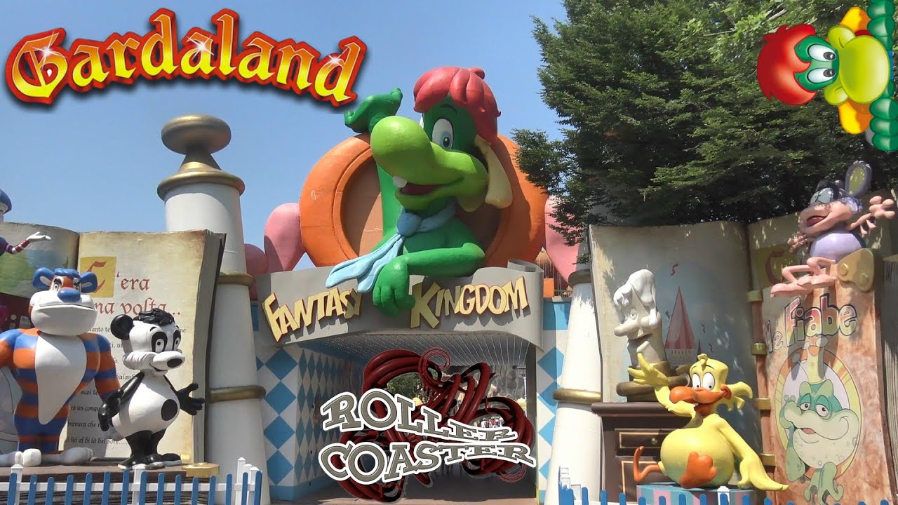 Gardaland Giro Completo Del Parco  complete tour of the park