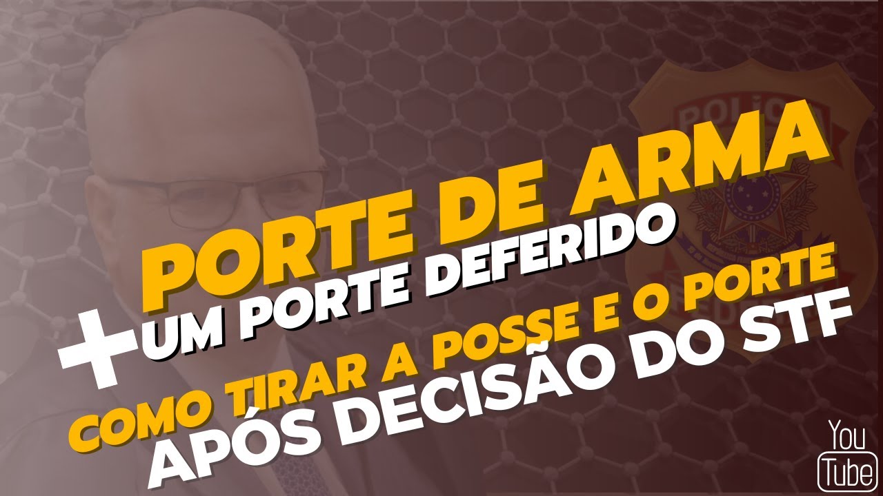 PORTE E POSSE DE ARMA | D&Uacute;VIDAS FREQUENTES