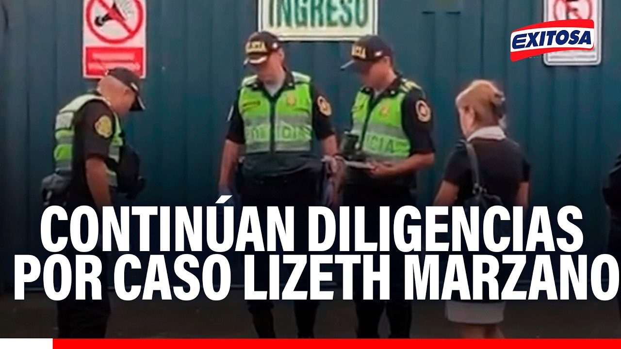 🔴🔵 Efectivos de la PNP realizan diligencias en lugar del accidente de Lizeth Marzano