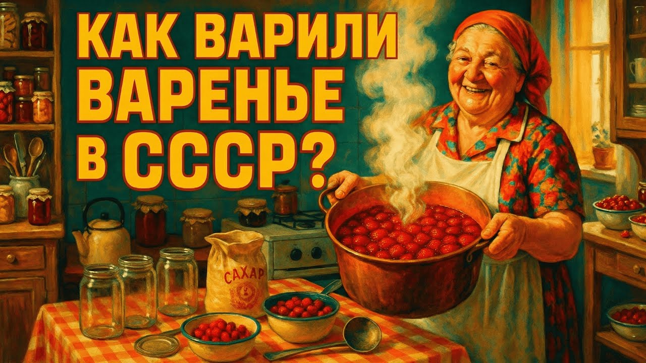 КАК ВАРИЛИ ВАРЕНЬЕ В СССР? От сбора ягод до пенки на батоне &mdash; ВСПОМНИМ ВСЁ!