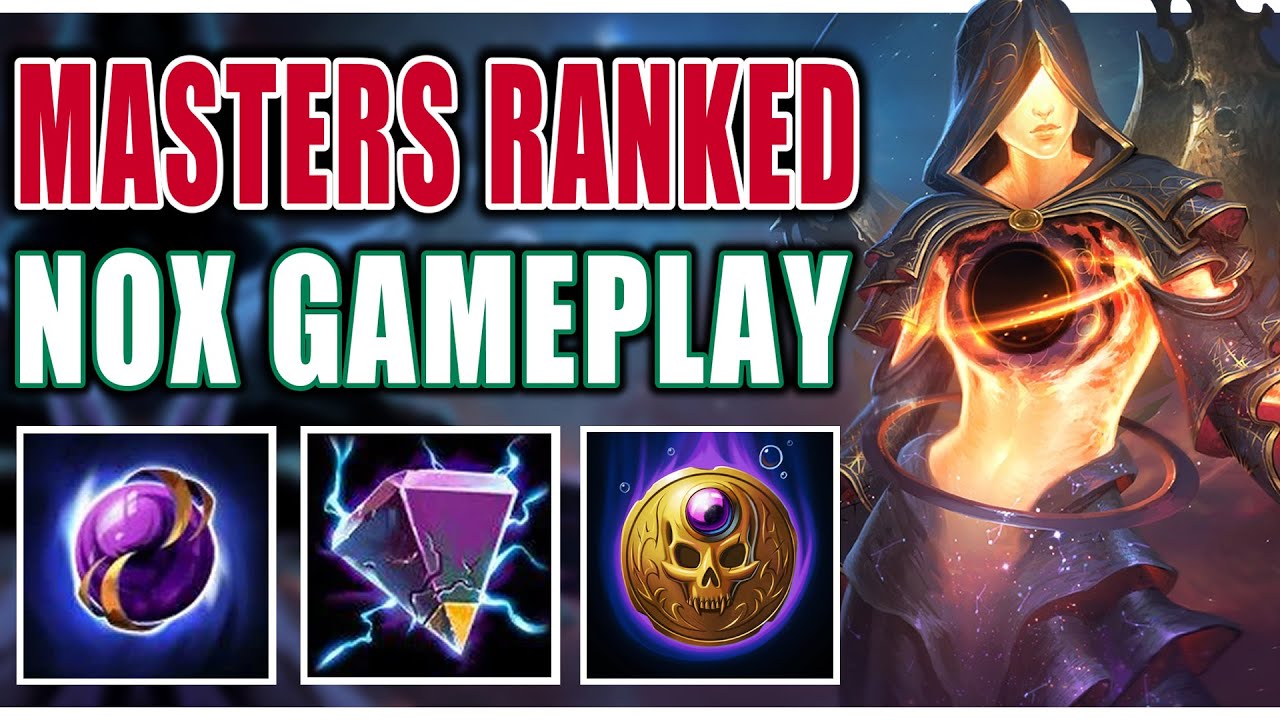 HOW A MASTERS PLAYER PLAYS NOX! | Smite Nox Ranked Gameplay