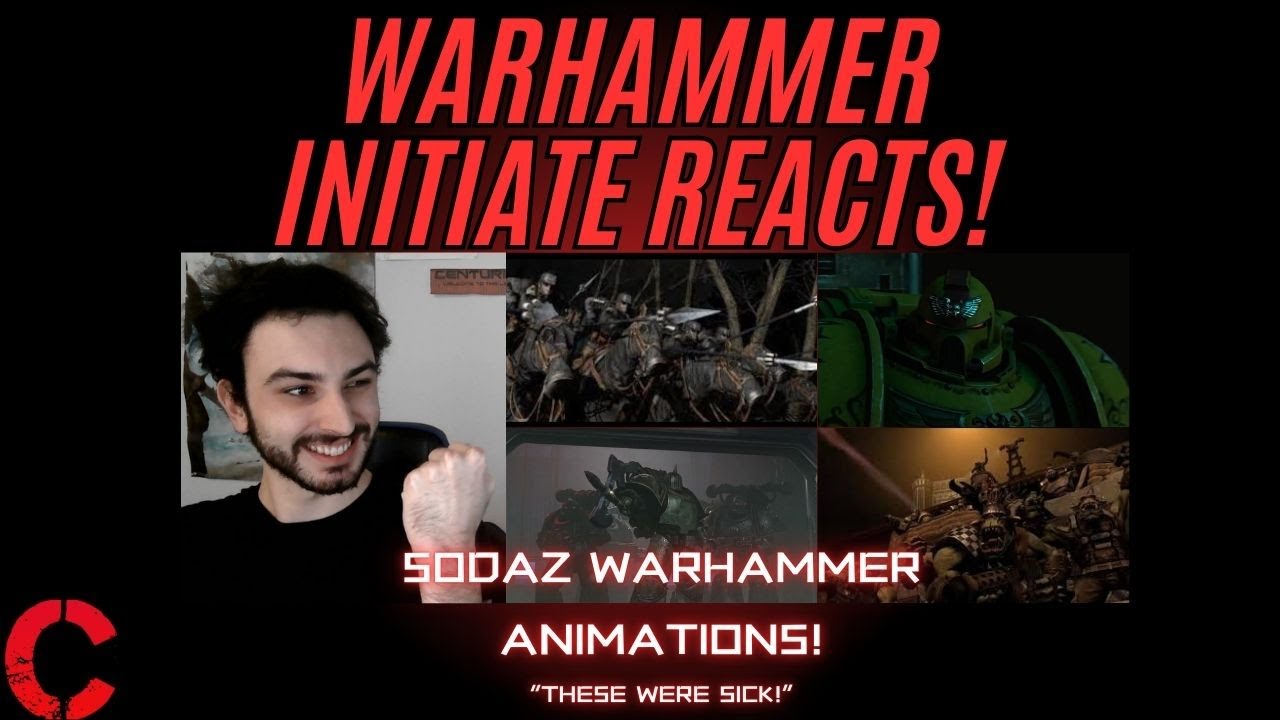 WARHAMMER INITIATE REACTS! - SODAZ ANIMATIONS! - THESE WERE SICK!