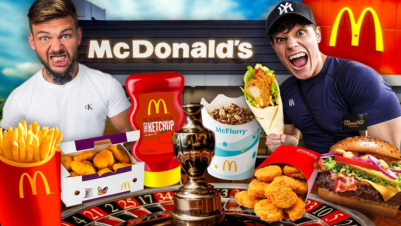 McDonald's RULETKA CHALLENGE z Maksymalnie! Kto zje więcej kalorii?
