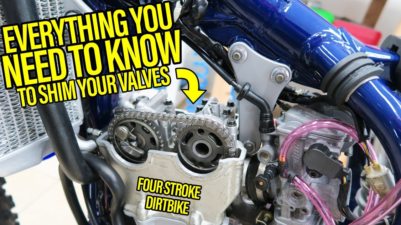 How to Adjust Valve Clearance with Shims on Yamaha YZ250F