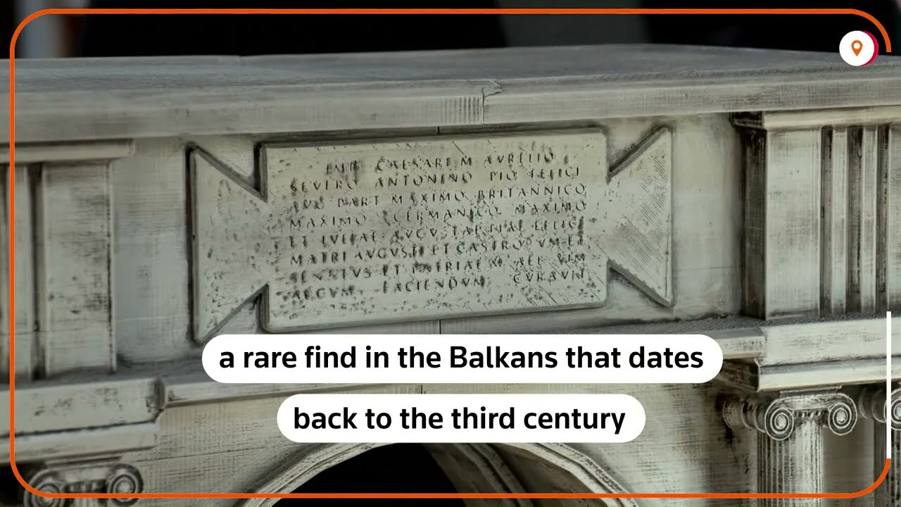 Serbian archeologists unearth ancient Roman arch | REUTERS