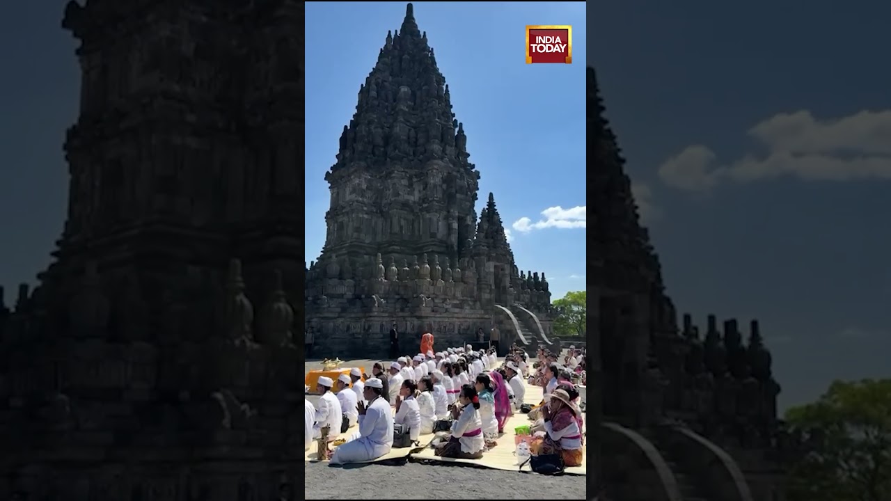 PM Modi, Indonesia's President Prabowo Visit Historic Prambanan Temple During Jakarta Visit