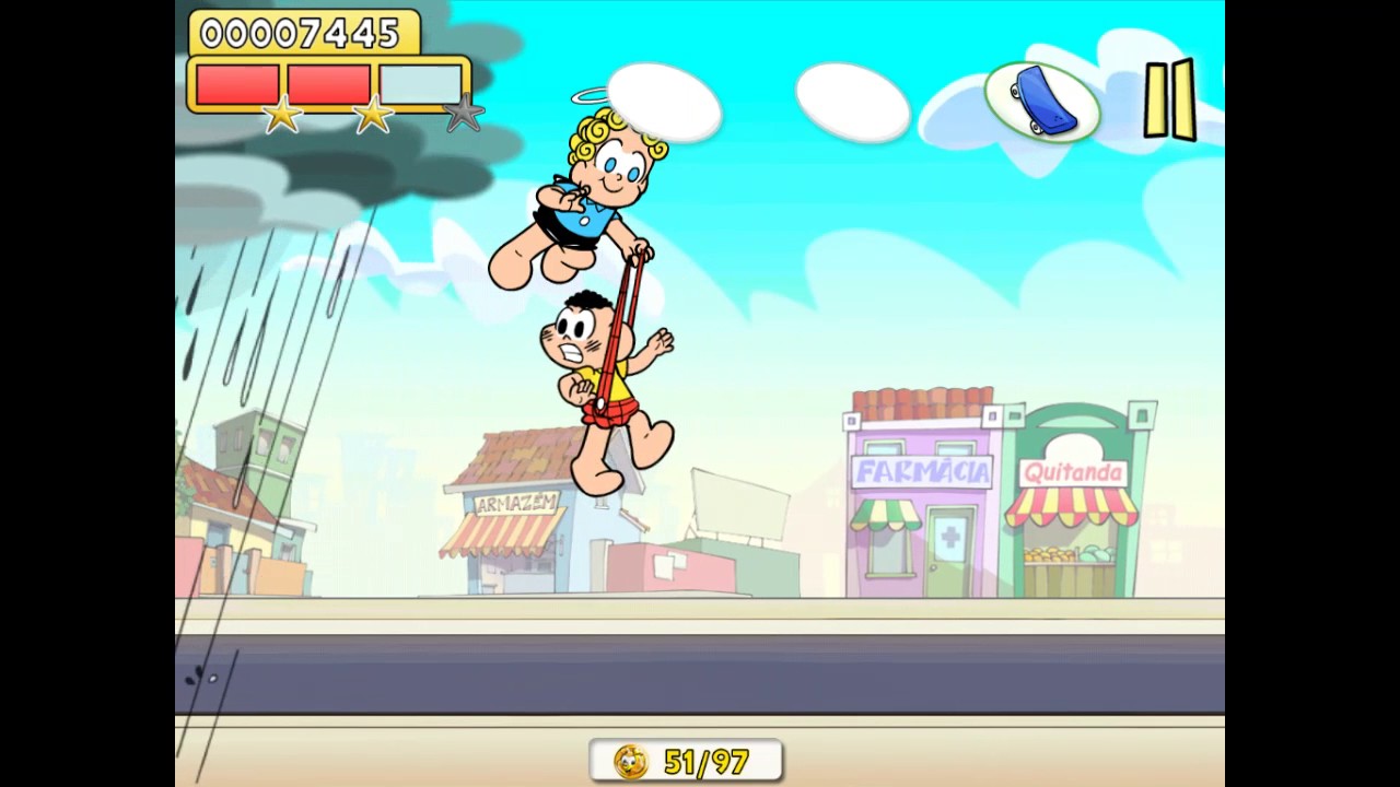 Jogo do cascão gameplay