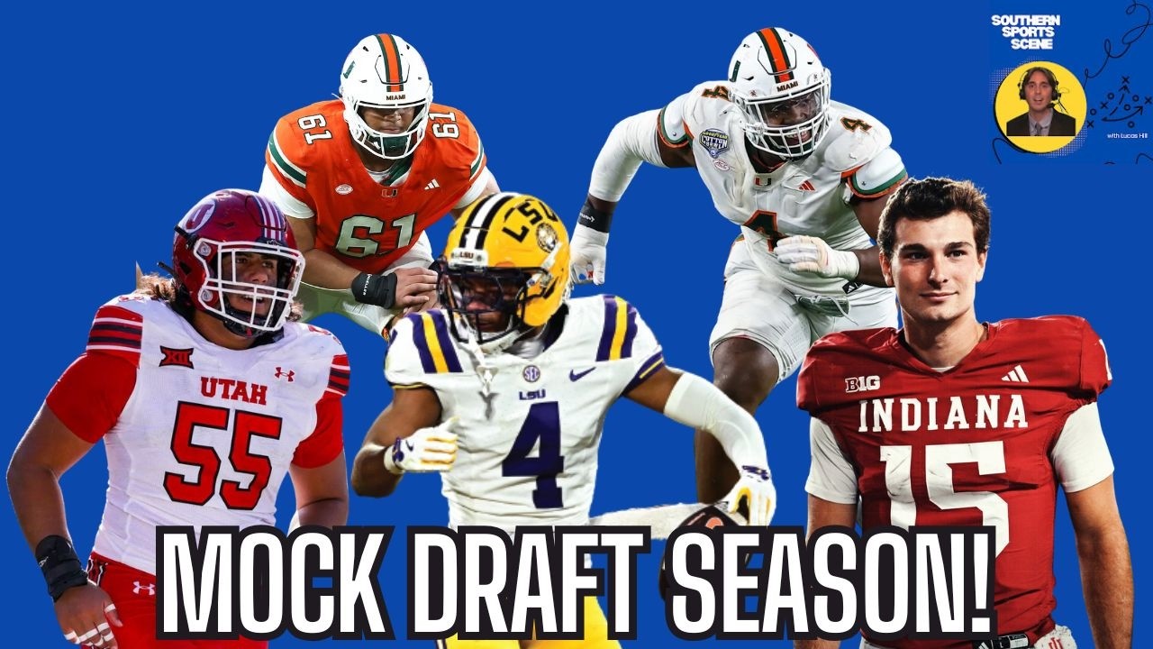 Southern Sports Scene Ep. 24 | NFL Mock Draft 1.0 | 5 Teams Will Improve/Disappoint in 2025