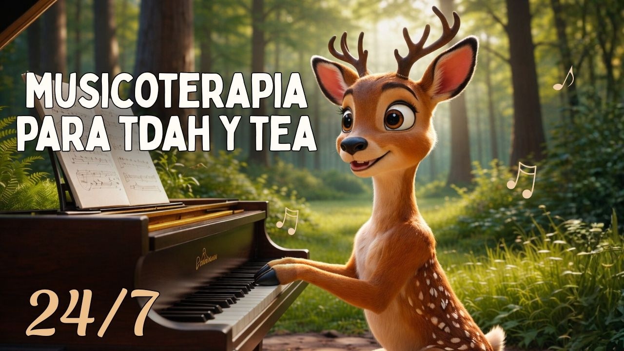 Música de Fondo para TDAH y TEA | Calma Profunda, Bienestar y Tranquilidad ❤️