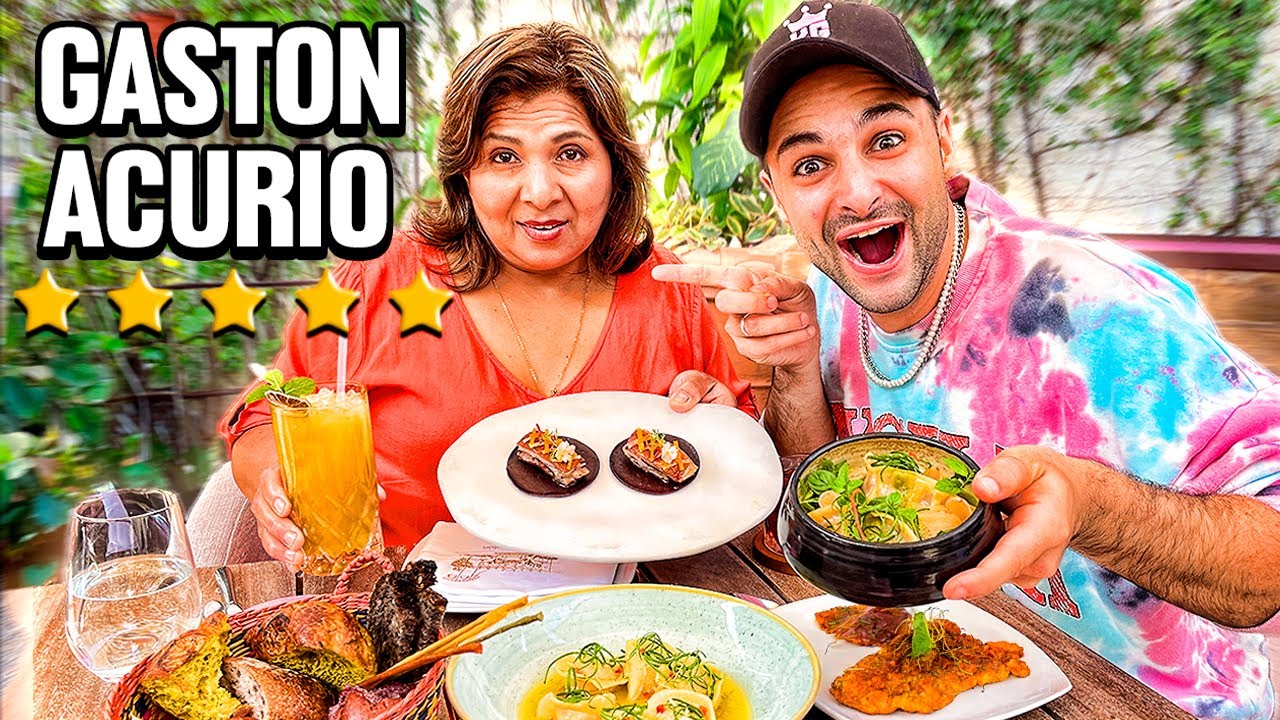 Llev&eacute; a la T&Iacute;A VENENO al RESTAURANTE de GAST&Oacute;N ACURIO!! 