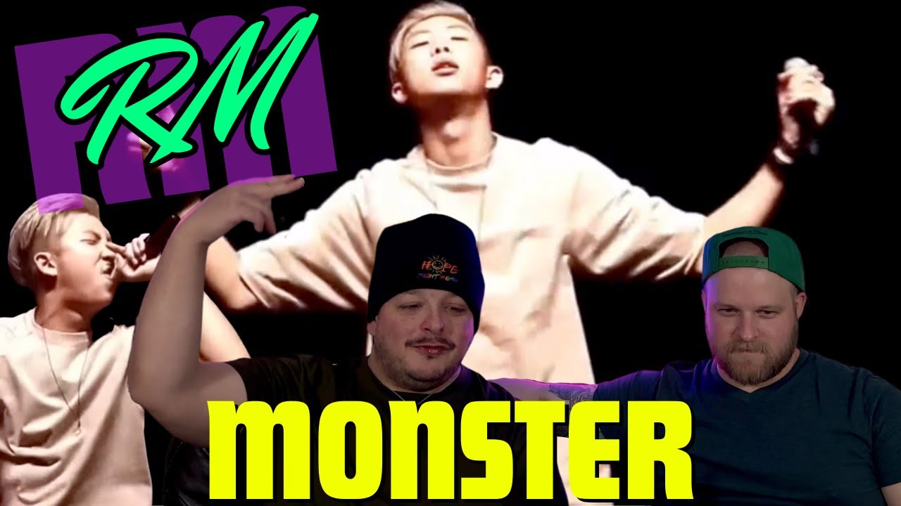 BTS RM - Monster (Live) Reaction