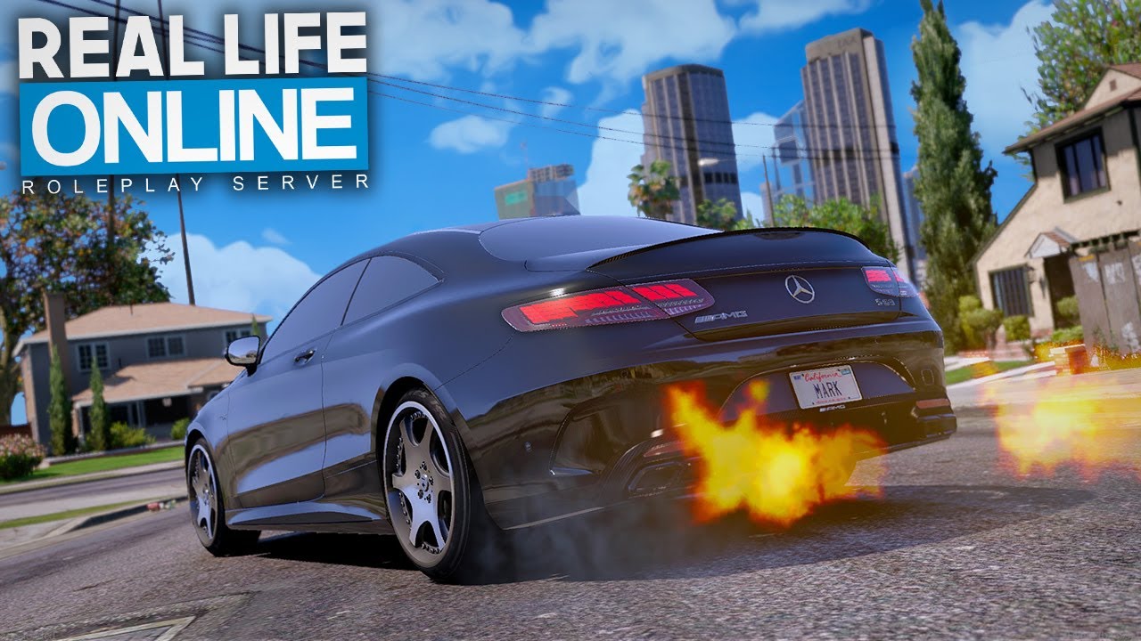 DER AMG SCHIEßT FLAMMEN! | GTA 5 Real Life Online