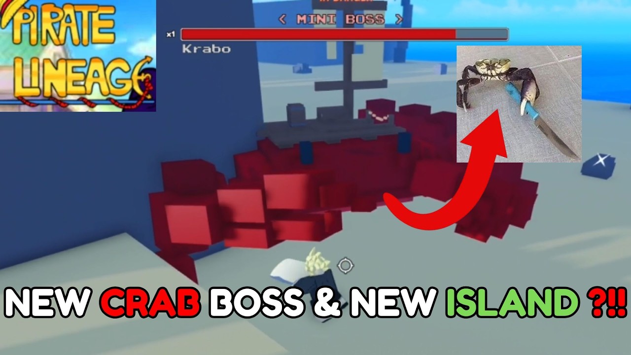 NEW Crab Boss & NEW Island Just Dropped?! 🦀🏝️ | Pirate Lineage