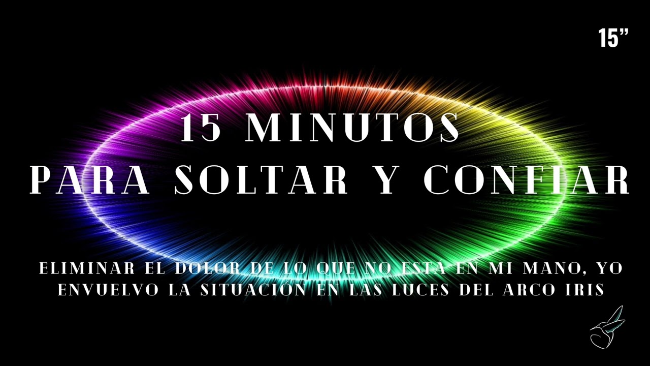 MEDITACIÓN GUIADA SUELTO Y CONFÍO 🌈 divinidad resuelve lo que no está en mi mano HO´OPONOPONO